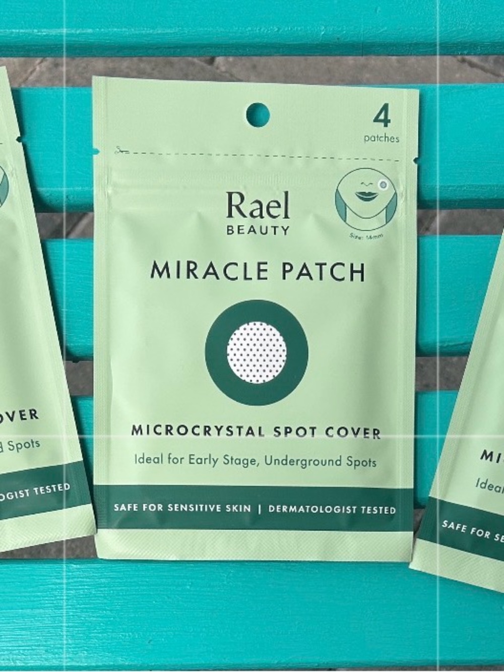 Rare Beauty Miracle Patch Microcrystal Spot Cover - Mint 3 packages 4 packages.